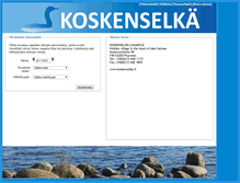 Tablet Screenshot of koskenselka.ebsolutnet.fi